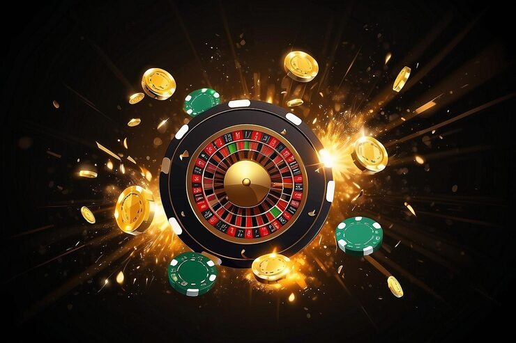 Live roulette table interface with betting chips and wheel on suleslot Live roulette table interface with betting chips and wheel on suleslot